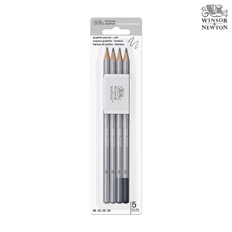 Winsor&Newton �����ش�ư �׷��ȿ��� ����Ʈ 4��+���찳 �������ͼ�Ʈ