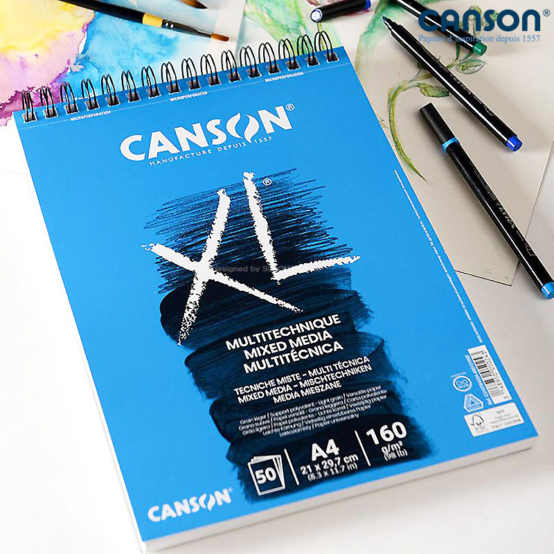 Canson ĵ�� XL�ͽ��̵�� 160g 21x29.7cm 50�� �������е�_���� ������ ���� �����Ľ��� ��äȭ ��ũ��ȭ/A4����ġ��