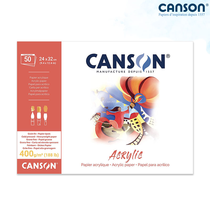 Canson ĵ�� ��ũ�� �����е� 400g 24x32cm 50���� 1������/��ũ��������