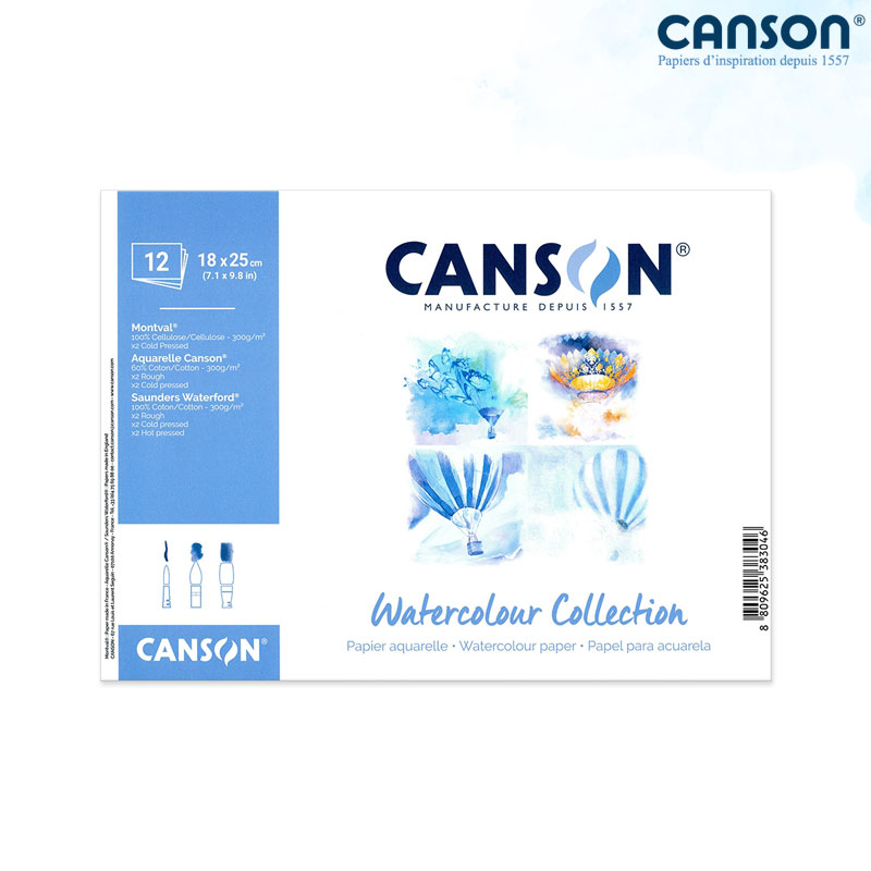 Canson ĵ�� �����÷� �÷��� 18x25cm 12�� ������_ĵ�ո���,ĵ�վ����Ʒ�,�������������/B5������