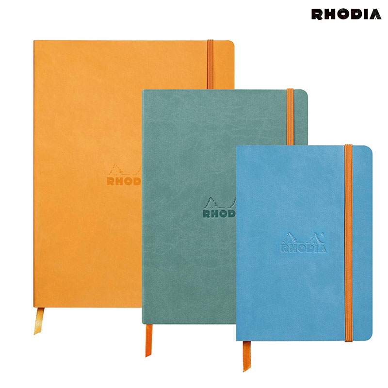 RHODIA �ε�� ����ƮĿ����Ʈ 190x250 90g 160p �ε巴�� �־����� ������ ��Ʈ/ B5��Ʈ